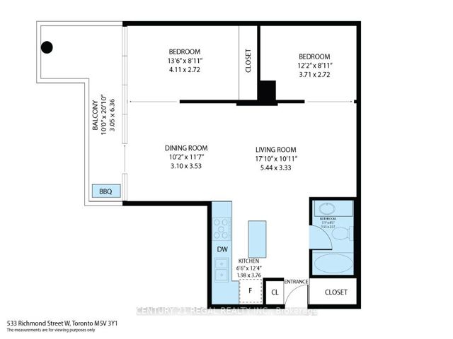 605 - 533 Richmond St W