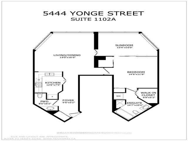 1102A - 5444 Yonge St