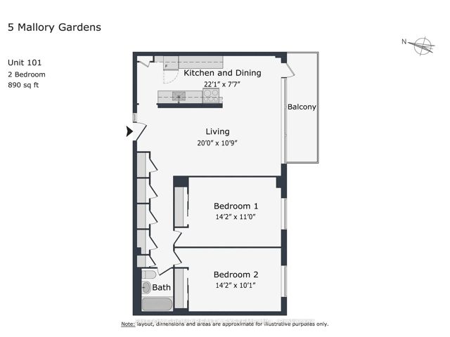 101 - 5 Mallory Gdns