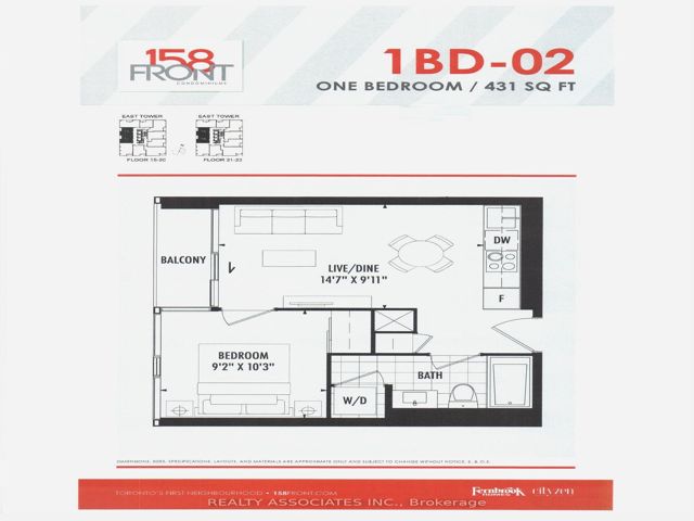 1816 - 158 Front St E