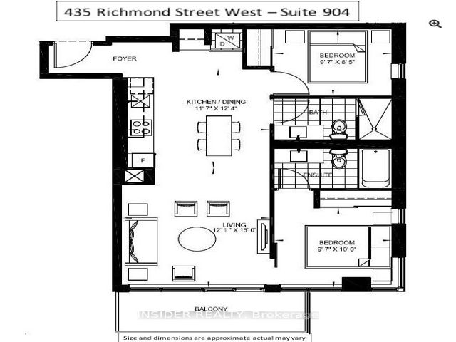 904 - 435 Richmond St W