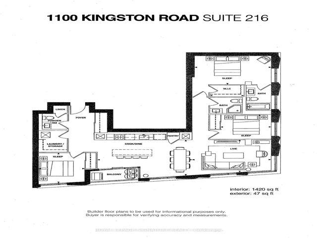 216 - 1100 Kingston Rd