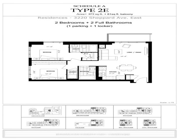 602 - 3220 Sheppard Ave E