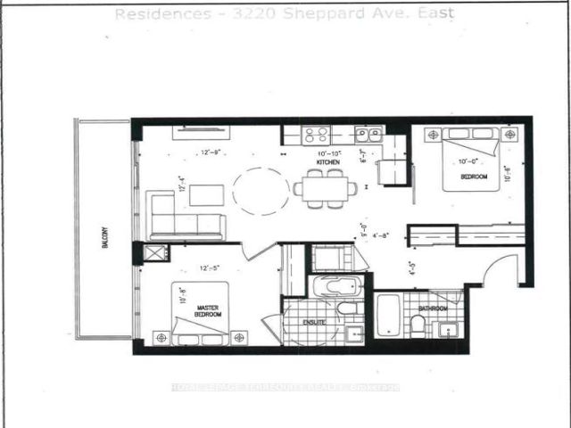 1110 - 3220 Sheppard Ave E