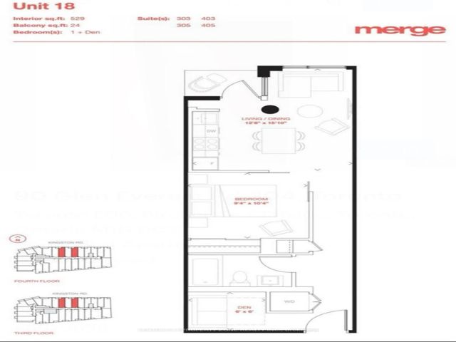 304 - 90 Glen Everest Rd