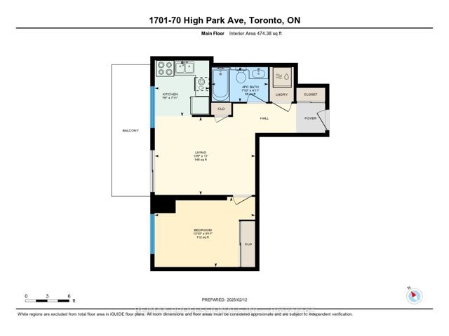 1701 - 70 High Park Ave