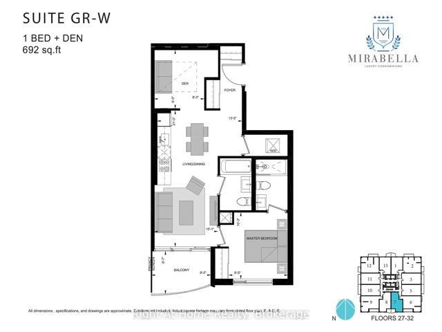 2707 - 1928 Lake Shore Blvd W