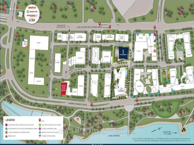 1001 - 38 Annie Craig Dr